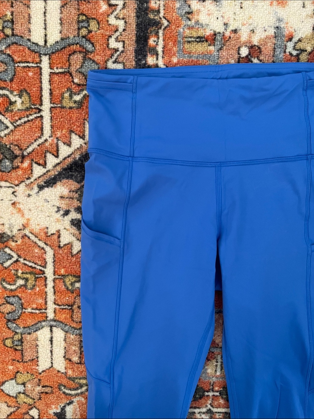 Lululemon Fast and Free High-Rise Tight Legging 23" Blue | Women’s Size 6 - Picture 5 of 8